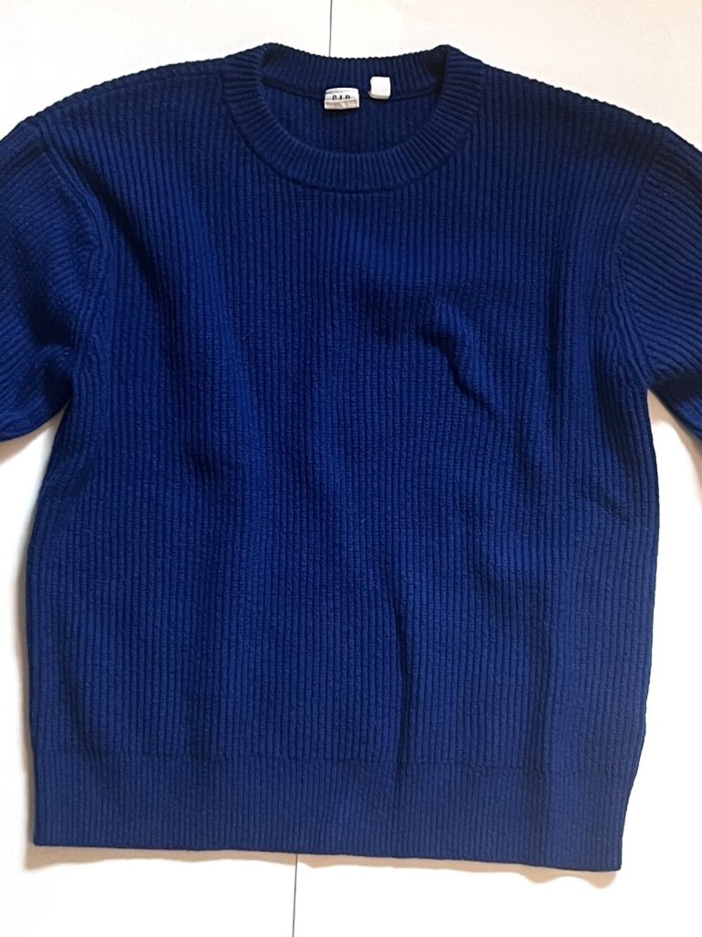 GAP BOYS BLUE CABLE KNIT SWEATER SIZE XXL 14-16 HUSKEY